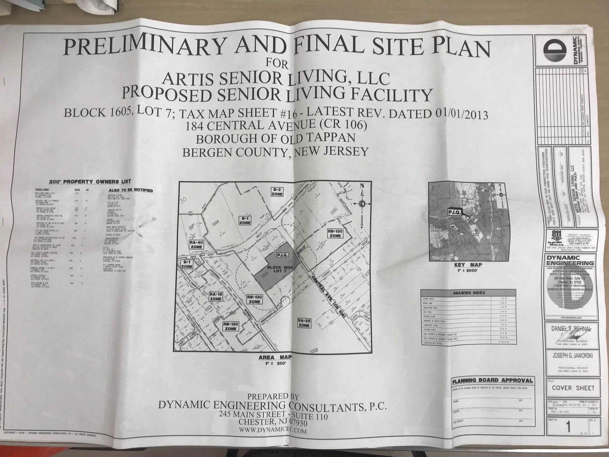 Old Tappan Planning Board Vets Assisted Living Proposal — Pascack Press