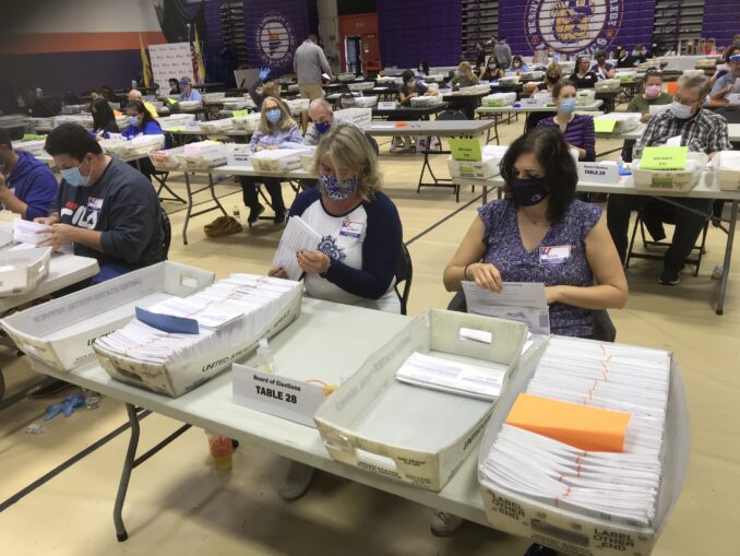 Photos Bergen County Elections Workers Prepare for Historic Count