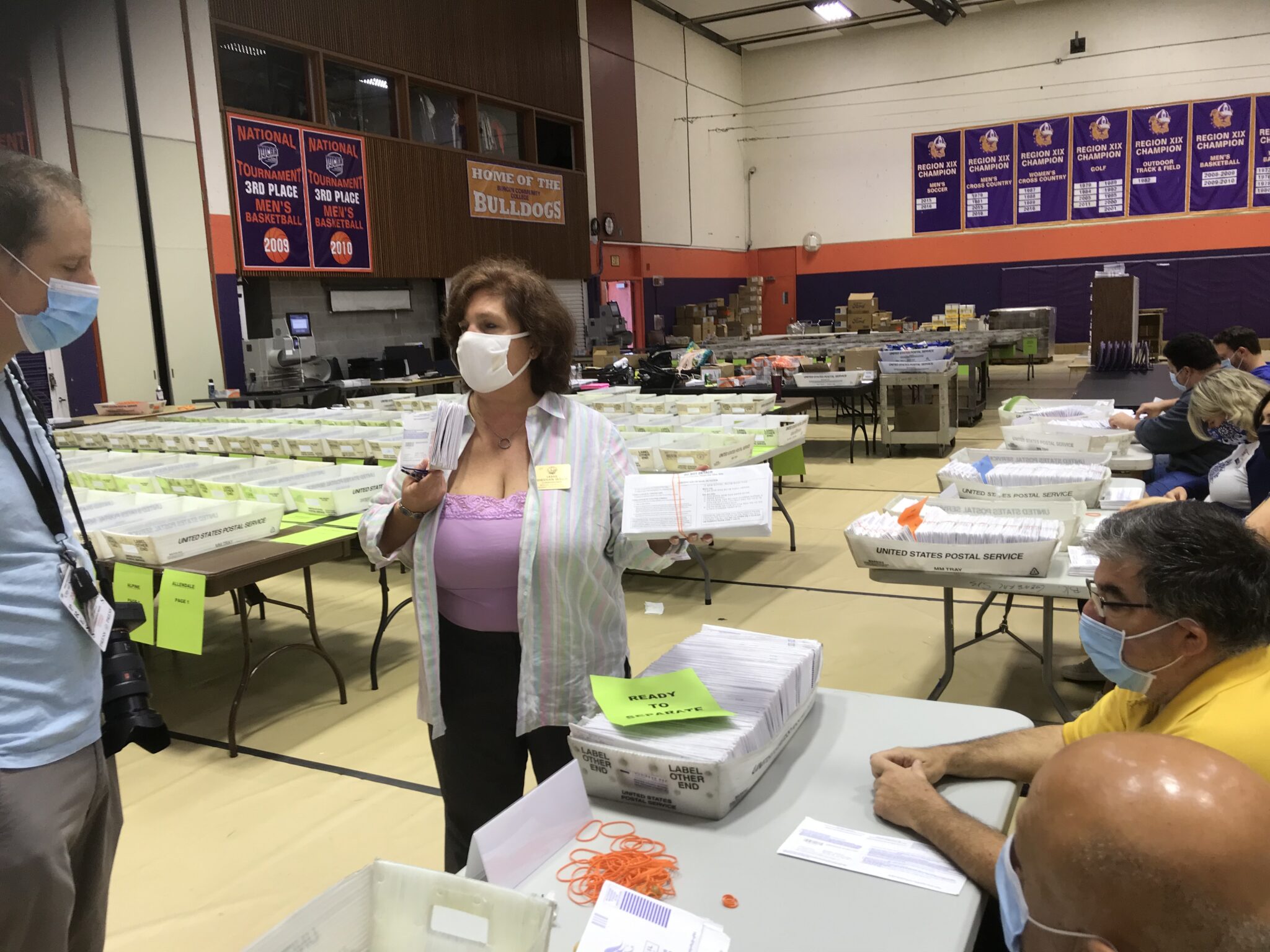 Photos Bergen County Elections Workers Prepare for Historic Count