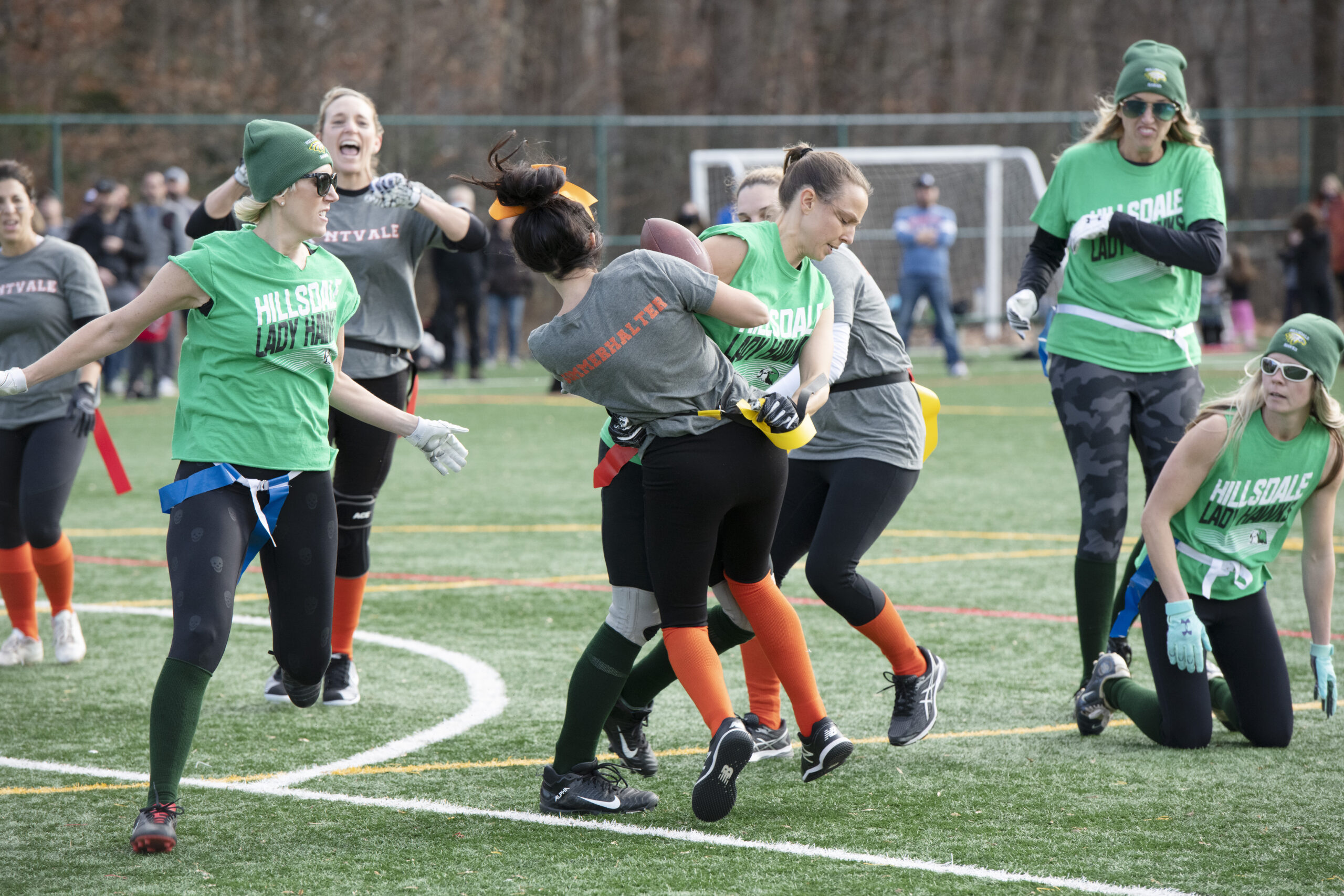 Bringing It: Hillsdale Montvale Moms in 3rd Annual Charity Clash. 