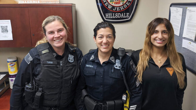 To inspire and protect All-female shift makes history in Hillsdale — Pascack Press and Northern Valley Press