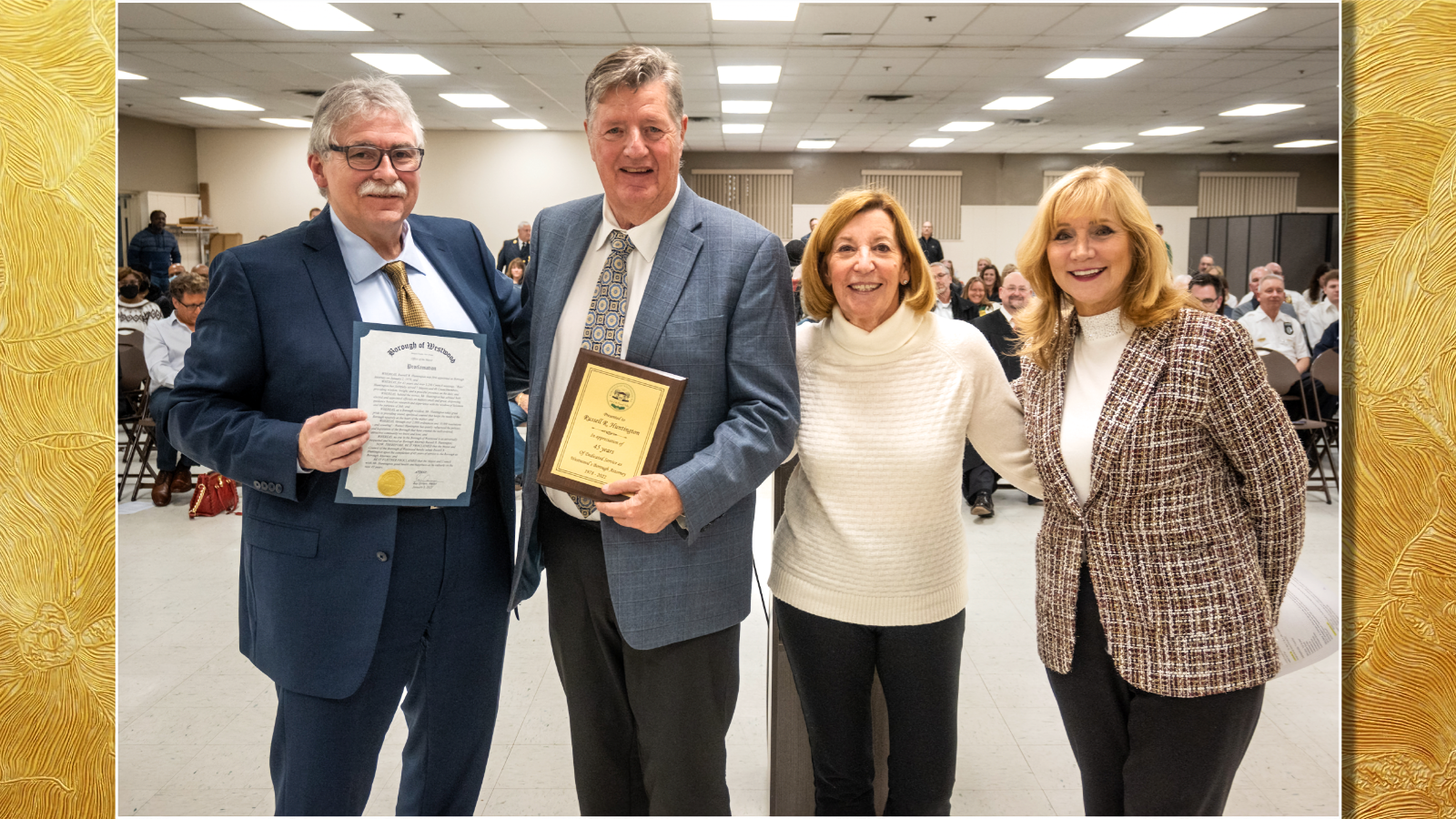 Russell Huntington honored for 45 years of legal guidance, care — Pascack Press and Northern Valley Press
