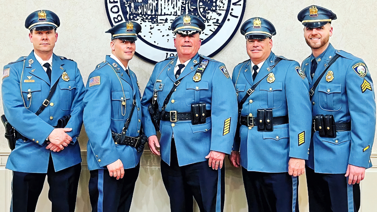 Moving up in the ranks Police promotions prepare WCLPD for Burns retirement — Pascack Press and Northern Valley Press picture