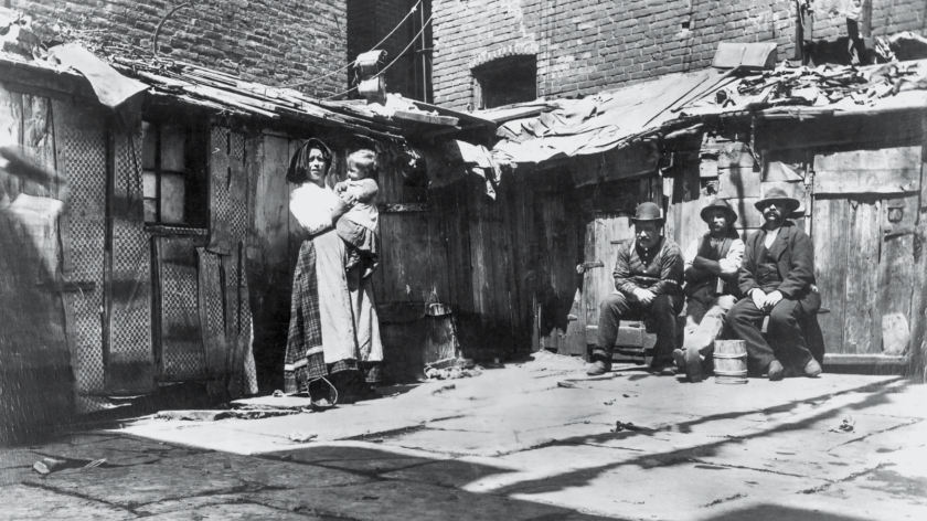 An escape from the tenements