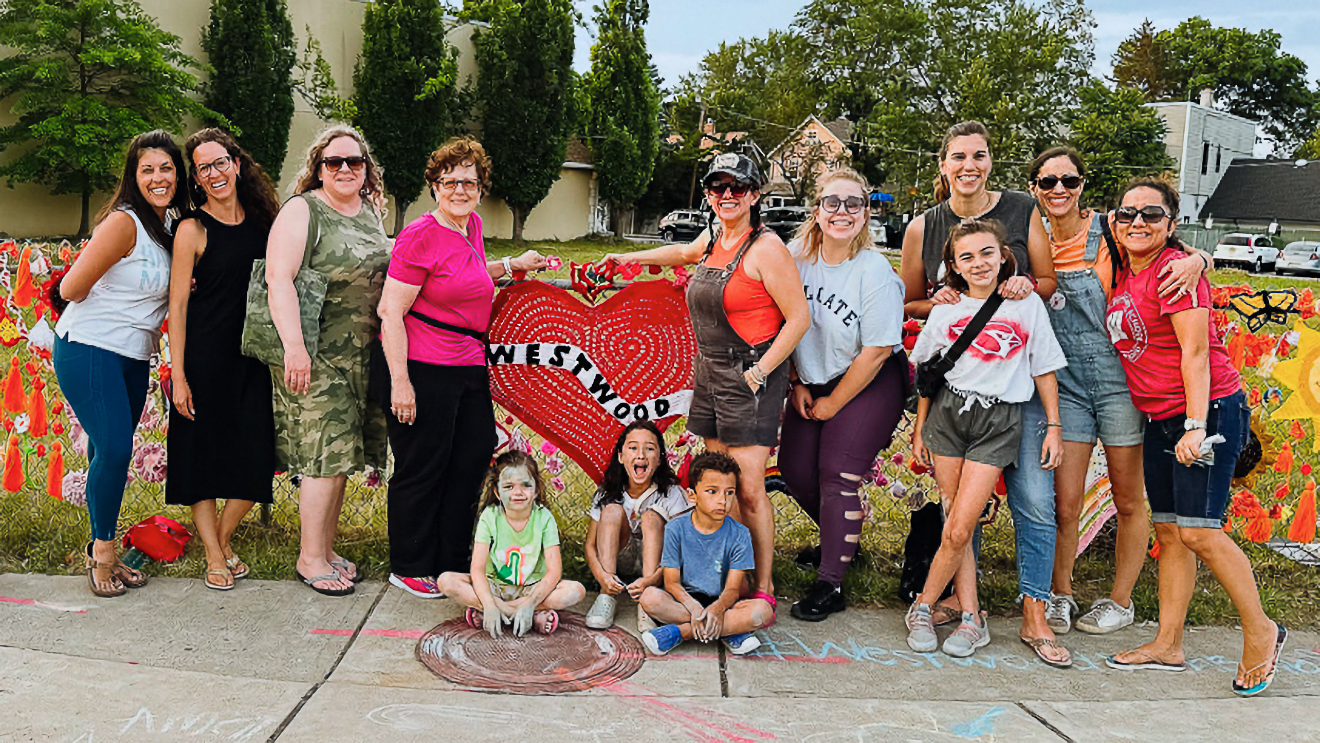 Connected by a summer dream: First 'Yarn Bomb Squad' helps celebrate  Westwood — Pascack Press & Northern Valley Press