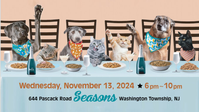 Join C.A.T.S. for a fun evening of dinner and fundraising to support homeless animals.