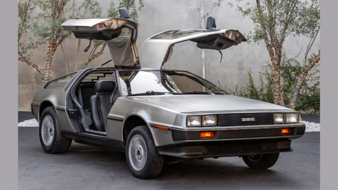 Doc Brown: "1.21 gigawatts! 1.21 gigawatts. Great Scott!" The mighty DMC DeLorean.