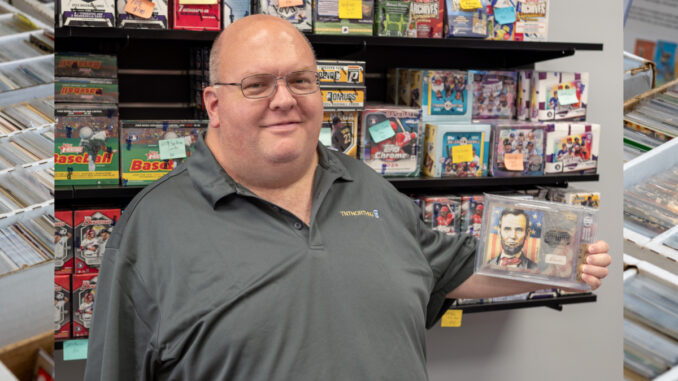 Since opening the doors of TNT Sports Cards in 1994, Ted Straka has built not just a store but a community hub. He's at 240 Westwood Ave., Westwood. Pascack Press photo