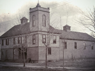 Foresters’ Hall, Kinderkamack Road in Park Ridge, circa 1900.