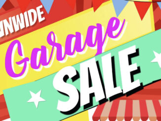 Garage sale ad