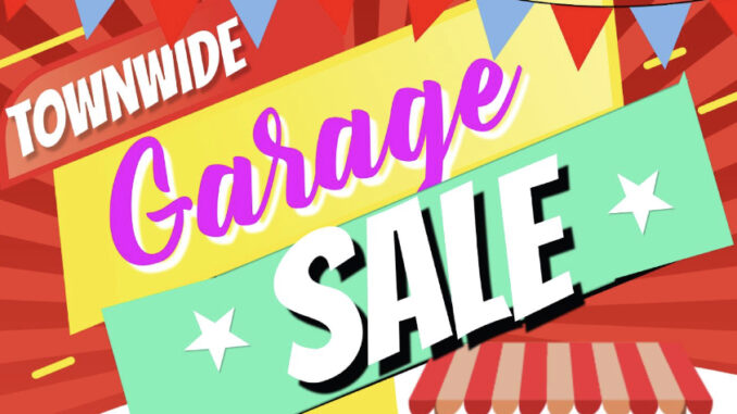 Garage sale ad