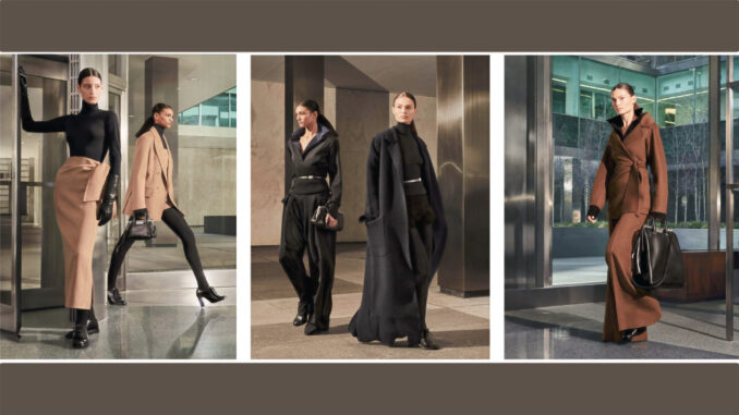 Max Mara fashion collage photo. Photo Credit: Max Mara