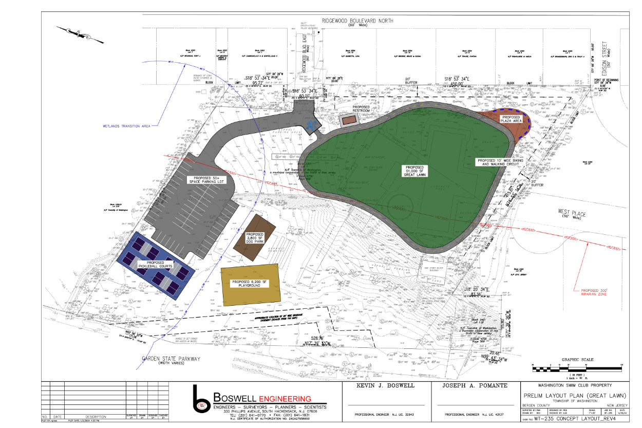 Former swim club site requires environmental remediation following