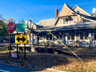 Demolition, excavation are seen to begin at 95 Linwood Ave., Township of Washington, on Nov. 2, 2024. John Snyder photo.