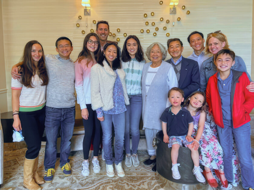 Joanna Shyong and family 