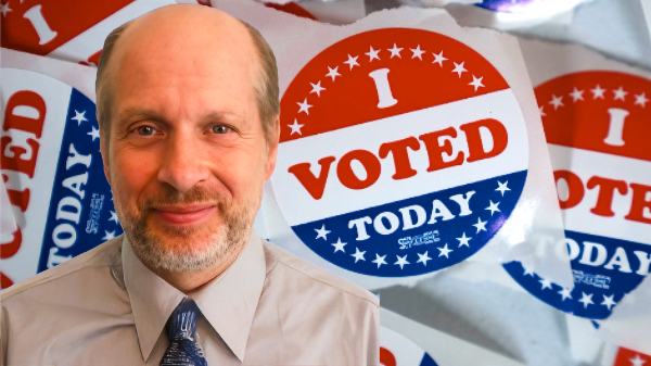 Mike Olohan — I Voted stickers