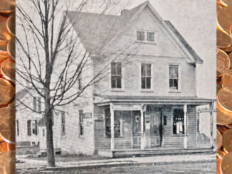 Park Ridge's post office on Hawthorne Avenue in the early 1900s.