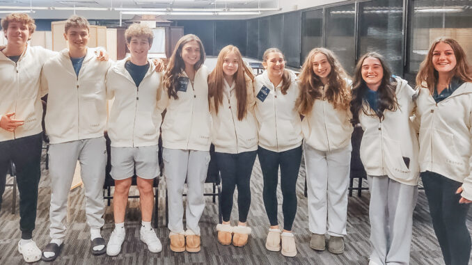 Newly appointed Valley Chabad CTeen leaders for the 2024-2025 academic year. Photo credit: Valley Chabad.