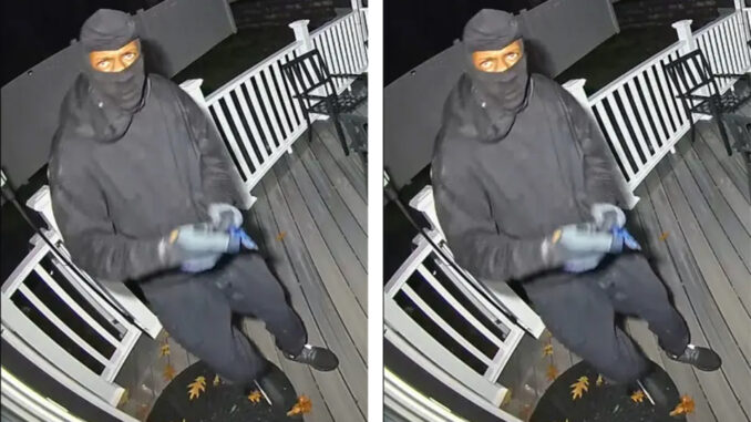 WTPD attempted burglary suspect via Ring video.