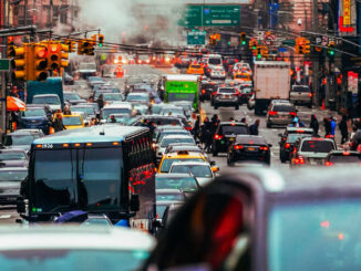 Via congestionreliefzone.mta.info: "It’s time for a city that moves faster, breathes easier, and works better. Congestion Pricing will dramatically reduce traffic in the Congestion Relief Zone, transforming the area from gridlocked to unlocked. Less traffic means cleaner air, safer streets, and better transit."