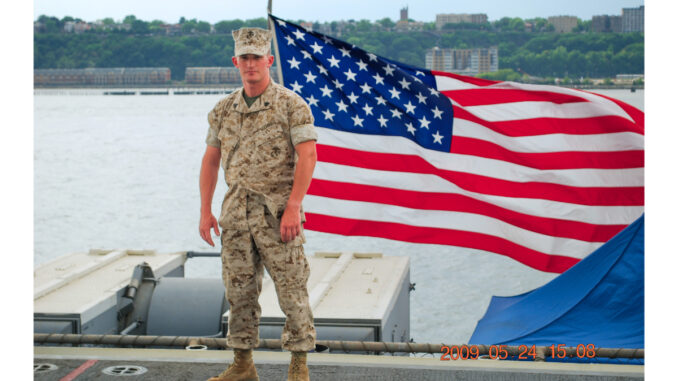 U.S. Marine Sgt. Chris Hrbek, a Westwood volunteer firefighter, was killed in action in Afghanistan on Jan. 14, 2010. He was 25.