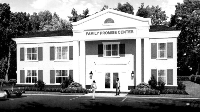 Rendering of the Family Promise of Bergen County’s Emerson center, proposed at  436 Old Hook Road.