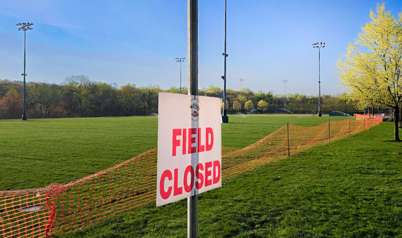 Town warns Centennial fence jumpers amid grounds care