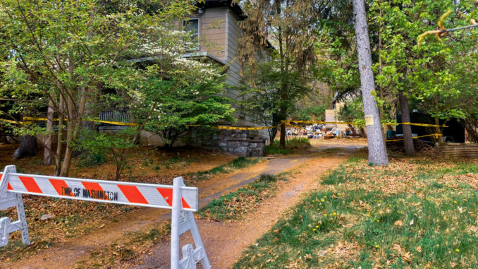 450 Pascack sold Quite a tussle! Following years of negotiation, the narrow tract of 450 Pascack Road is now the property of the Township of Washington. Michael Olohan photo.