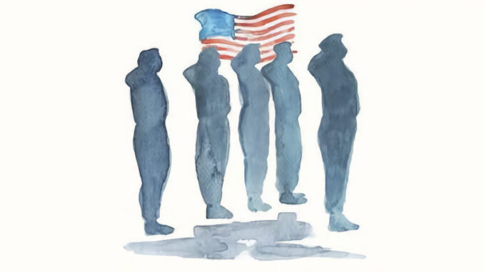 Solider silhouettes Solider silhouettes