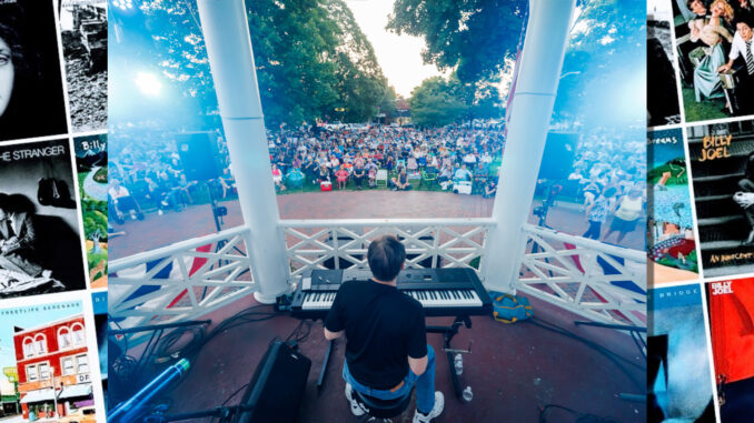 CWW Danny V 52nd Street Band Westwood’s Annual Summer Concert Series kicks off the 2025 season with the first of seven shows on Thursday, June 12 at Veterans Memorial Park. Danny V’s 52nd Street Band, a Billy Joel tribute, begins at 8 p.m. Photo: Richard Frant/FrantVisuals LLC.