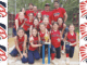 Front to back, left to right: Giavanna Gramuglia, Marcella Mastellone, Daniela DeFina, Amelia Mozian, Frankie Galiotti, Kelly Terwilliger, Katie Casbar, Rosalia Reboiro, Lyla Brue, Katelyn Udina, Catherine D’Amico and coaches Janine Galiotti, Mike Mastellone, Jimmy Brue, Dominick Gramuglia, and manager Nick Casbar. Lori DeFina photo