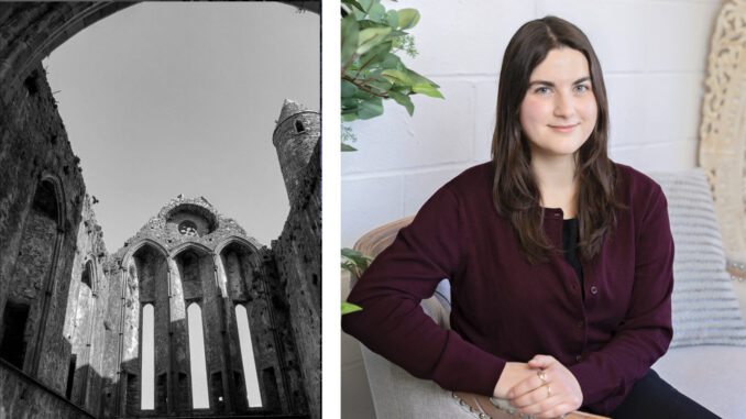 Europe in Black and White View Ariana Gavriilidis' "Europe in Black and White" photographs on view at Demarest Public Library during the month of July, among them "Sunday Service" (8x10, 2019).