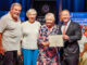 At his Fifth District Hometown Heroes Ceremony, July 18, 2025, Rep Josh Gottheimer honors Josephine Higgins, the first and only female mayor of Woodcliff Lake, who served on the borough's council, started the Senior Center in Woodcliff Lake, and volunteers with the Tri-Boro Volunteer Ambulance Corps. Courtesy photo.