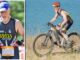Jim Clark competes in the bike and trail run segments of the 2024 USA Triathlon Off-Road National Championship at Hagg Lake, Oregon, for his third national title. Jim Clark photos.
