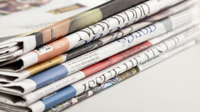 Newspapers have long been the repository for legal notices issued by the government. No longer under a new state law. Getty Images.
