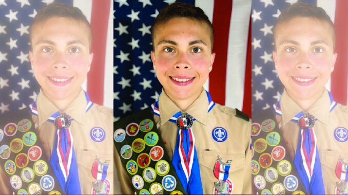 Nicholas Milo, of Emerson and a member of Park Ridge Boy Scout Troop 80. Courtesy photo.