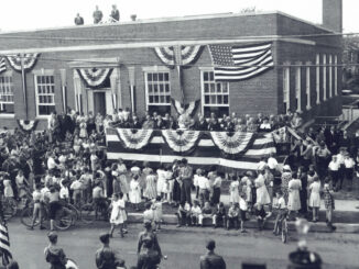 Ninety years ago this week, downtown Westwood was the scene of a grand patriotic display for the dedication of the post office. Despite the financial hardships of the Great Depression, it was an era of rapid advancement for the borough.