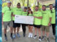 How it’s done: Coach Marilyn Novo of Team Next Level presents $2,000 to the Police Unity Tour, joined by Ray Calderone, Dennis Figueroia Jr., Jessica Arebalo, Michael Losurdo, Harold Mine, and Alex Miller. Erica Chin, mewcaw photography