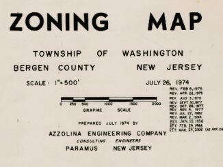 Zoning Map, Township of Washington