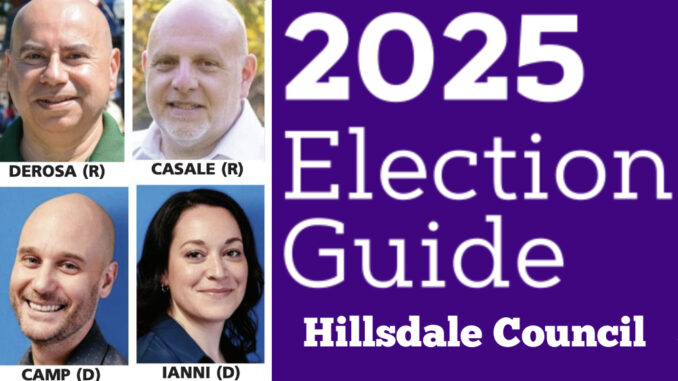 Election Guide 2025 Hillsdale Council