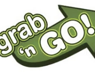 Westwood’s new “Grab and Go” zones—marked by green curbs and matching logos—offer 10 minutes of free parking for quick downtown errands during the borough’s fall pilot program.