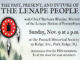 The Pascack Historical Society is delighted to host a special presentation by Chief Barbara Bluejay Michalski of the Lenape Nation of Pennsylvania on Sunday, Nov. 9 at 2 p.m. in the museum’s lecture hall, 19 Ridge Ave.