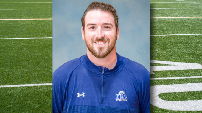 Mike Walsh, IHA Varsity Flag Football To lead the new team, IHA has tapped Jack Walsh, a Saint Joseph Regional alumnus and varsity coach at his alma mater, where he graduated in 2015. Courtesy IHA.