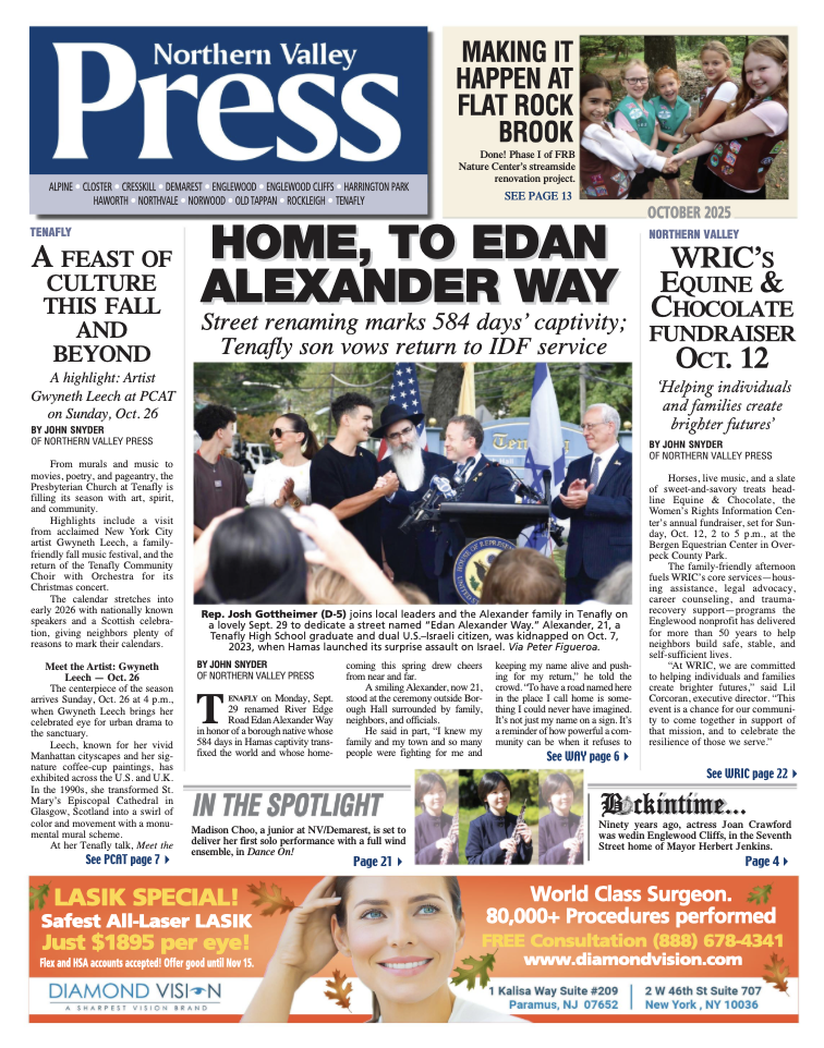 Northern Valley Press — September 2025 cover