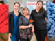 Making a difference: Pascack Hills High School senior Valerie Kimel with infusion nurses Erin Melvin and Cheryl Butler. Courtesy photo.