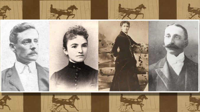 These Westwood residents got more excitement than they bargained for when their carriage was accosted by highwaymen this week back in 1895: Charles C. Clark, Effie Clark, Francis Vela, and Mary Louise Vela.