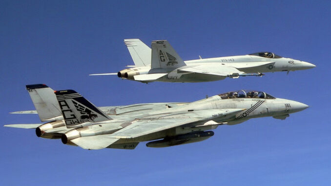 The US Navy F/A-18 E and F Super Hornet maritime strike attack aircraft was manufactured by Boeing and flew for the first time on Nov. 29, 1995. airforce-technology.com