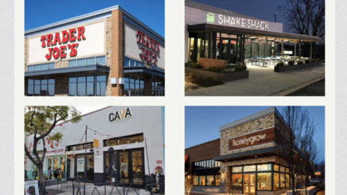 Trader Joe’s, Shake Shack, CAVA, and Honeyglow are proposed for the Chestnut Ridge Shopping Center in Montvale, where Trader Joe’s would replace the existing Fresh Market. The Planning Board will review the applications on Dec. 2. Via Mayor Michael Ghassali.