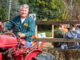 Jeffrey Piatt, founder & owner of Montvale Landscaping, drives guests of all ages young at heart around Montvale’s 8.4-acre farm in his 1935 Farmall during the borough’s Oct.18 Town Day at the Farm festivities. Photo credit: John Snyder.