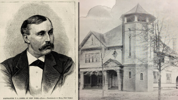 Thomas Lemuel James, and Tenafly hall.